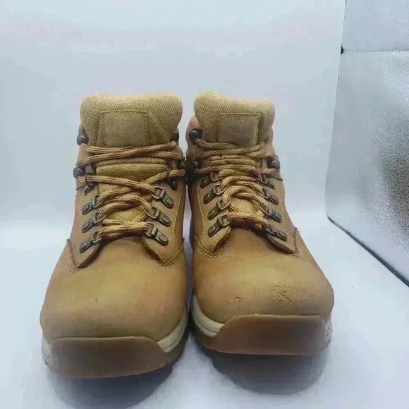 Timberland Waterproof Mid Hiker Boot  Winter Men’s size 8 - Wheat Nubuck - Picture 5 of 6